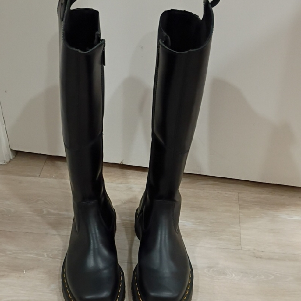 Dr. Martens Black Over the Knee Boots